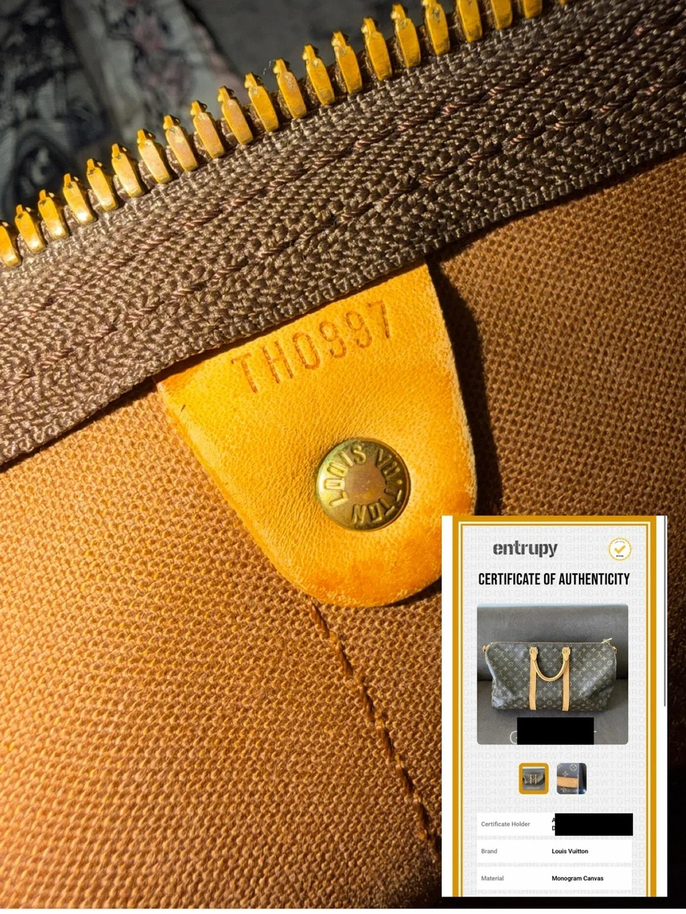 Louis Vuitton — Monogram Keepall 50 Bandoulière #265